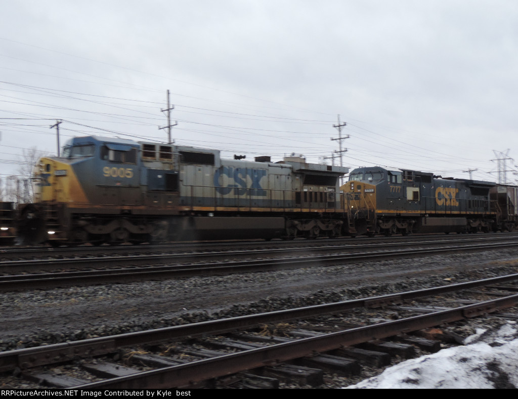 CSX 9005 and 7777